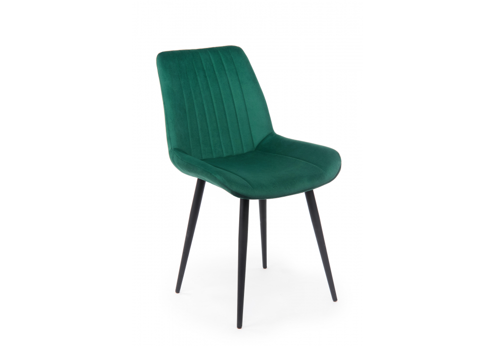 фото стул вращающийся на металлокаркасе woodville седа 360 зеленый (zd 667) / черный 632424 | 220svet.ru