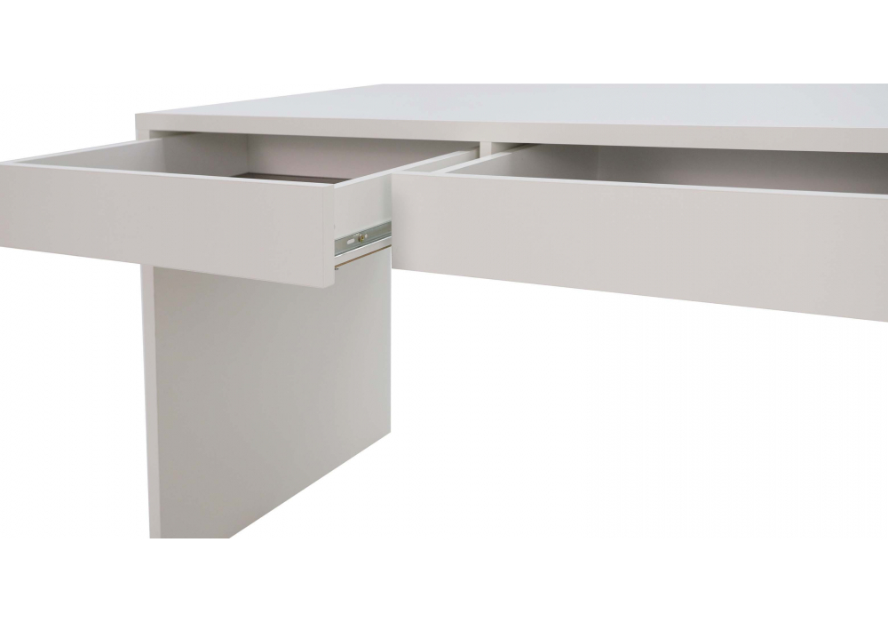 фото стол письменный woodville сити-1 белый шелк 621504 | 220svet.ru