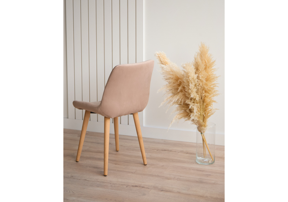 фото стул деревянный вращающийся woodville челси 360 бежевый (zd 210) / светлое дерево np 632476 | 220svet.ru