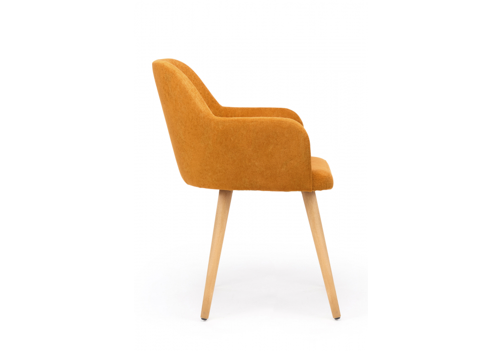 фото стул деревянный поворотный woodville инфини 360 терракота (ocean 015) / светлое дерево 631736 | 220svet.ru