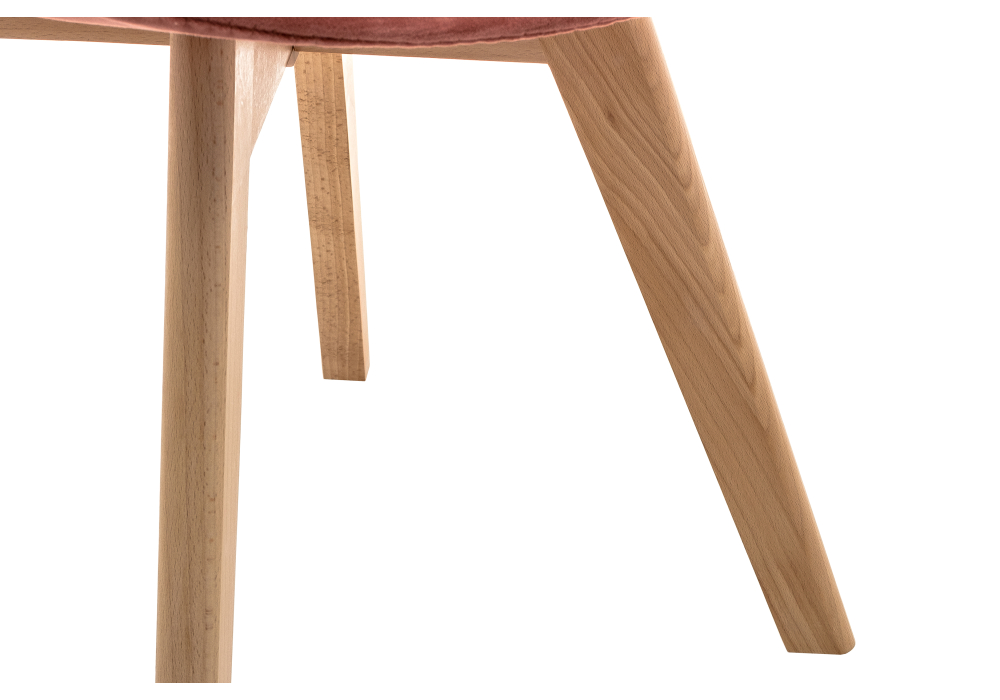 фото стул деревянный woodville bonuss coral 11617 | 220svet.ru