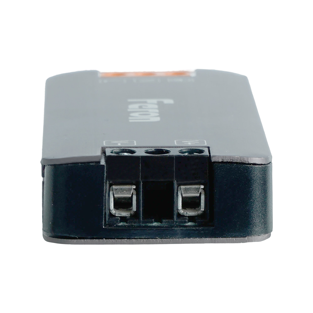 фото трансформатор электронный для светодиодной ленты 300w 12v ip67 (драйвер), lb007 feron 53144 | 220svet.ru