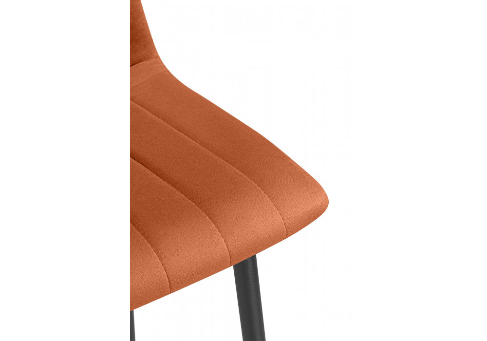 фото барный стул woodville дани мини терракотовый / черный 632323 | 220svet.ru