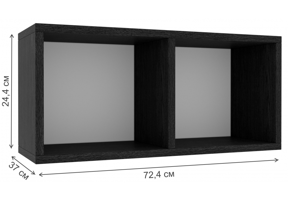 фото комплект для кабинета комплектация 5 woodville модена белый / графит 631667 | 220svet.ru