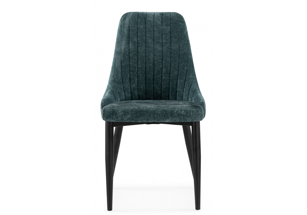 фото стул на металлокаркасе woodville kora морская волна 15754 | 220svet.ru