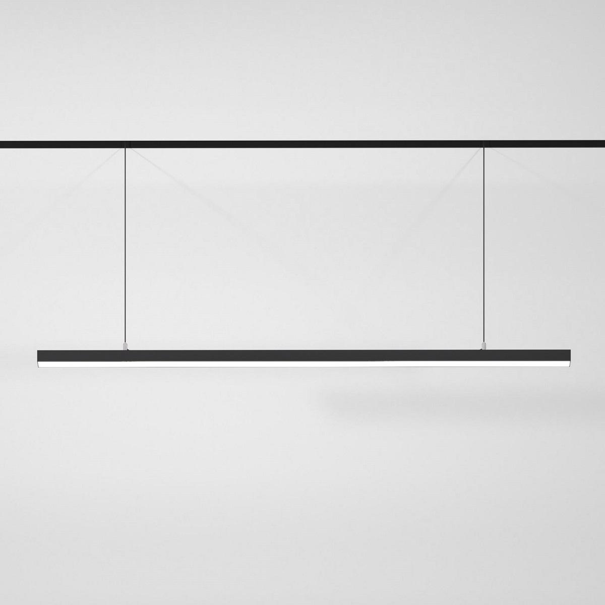 фото подвесной трековый светодиодный светильник elektrostandard slim magnetic milo 85106/01 40w 4000k черный a064803 | 220svet.ru