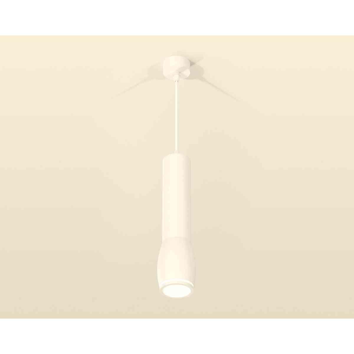 фото комплект подвесного светильника ambrella light xp1122002 swh/fr белый песок/белый матовый (a2301, c6355, a2010, c1122, n7120) | 220svet.ru
