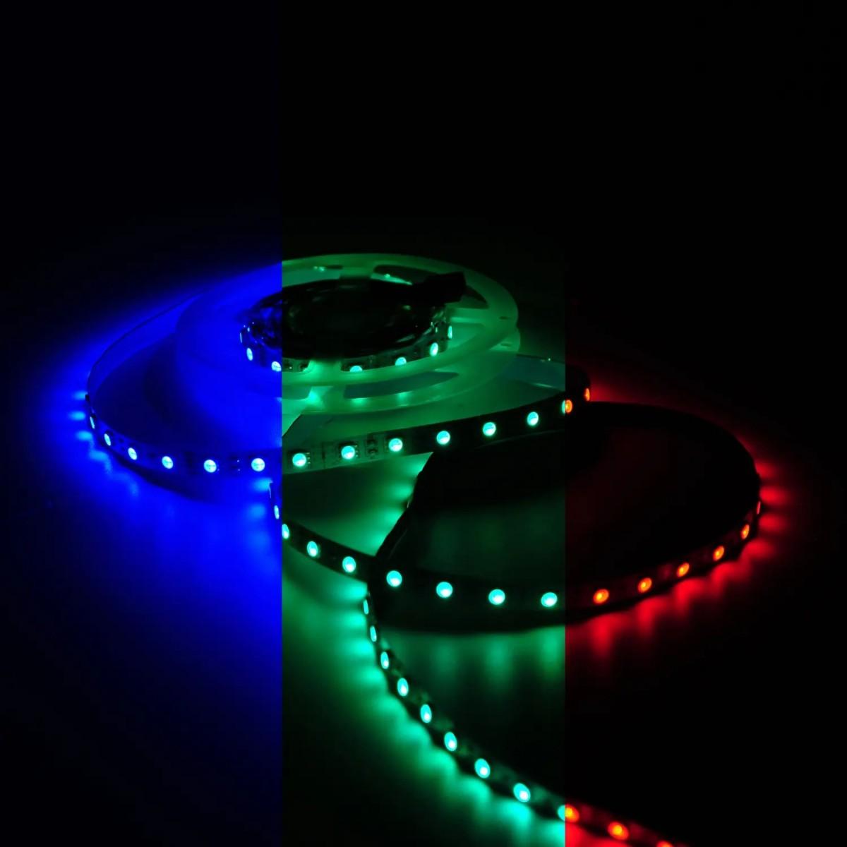 фото лента gauss 10w/m 60led/m 5050smd разноцветный 5m bt055 | 220svet.ru
