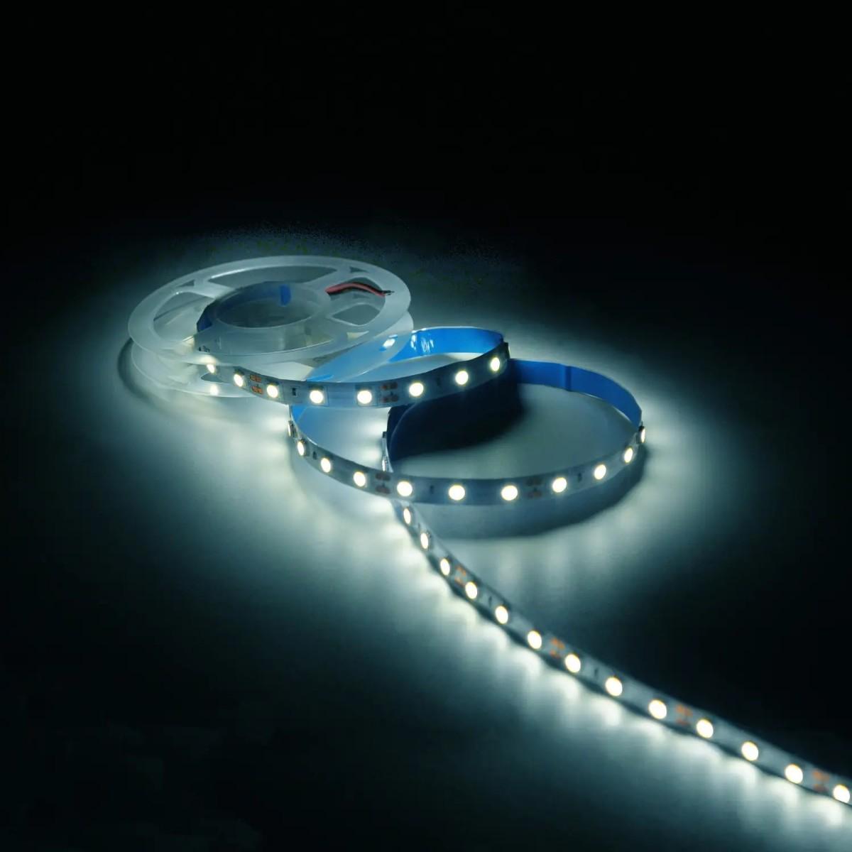 фото лента gauss 8w/m 60led/m 5050smd нейтральный белый 2m bt021 | 220svet.ru