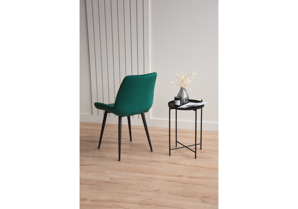 фото стул вращающийся на металлокаркасе woodville седа 360 зеленый (zd 667) / черный 632424 | 220svet.ru