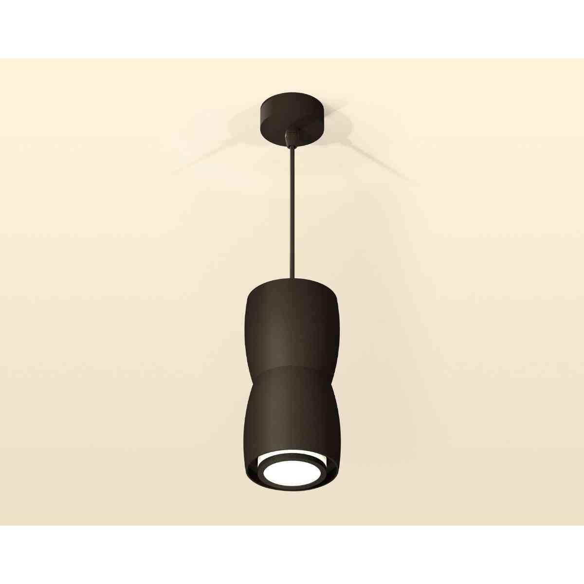 фото комплект подвесного светильника ambrella light techno spot xp1142030 sbk/fr черный песок/белый матовый (a2311, c1142, a2010, c1142, n7121) | 220svet.ru