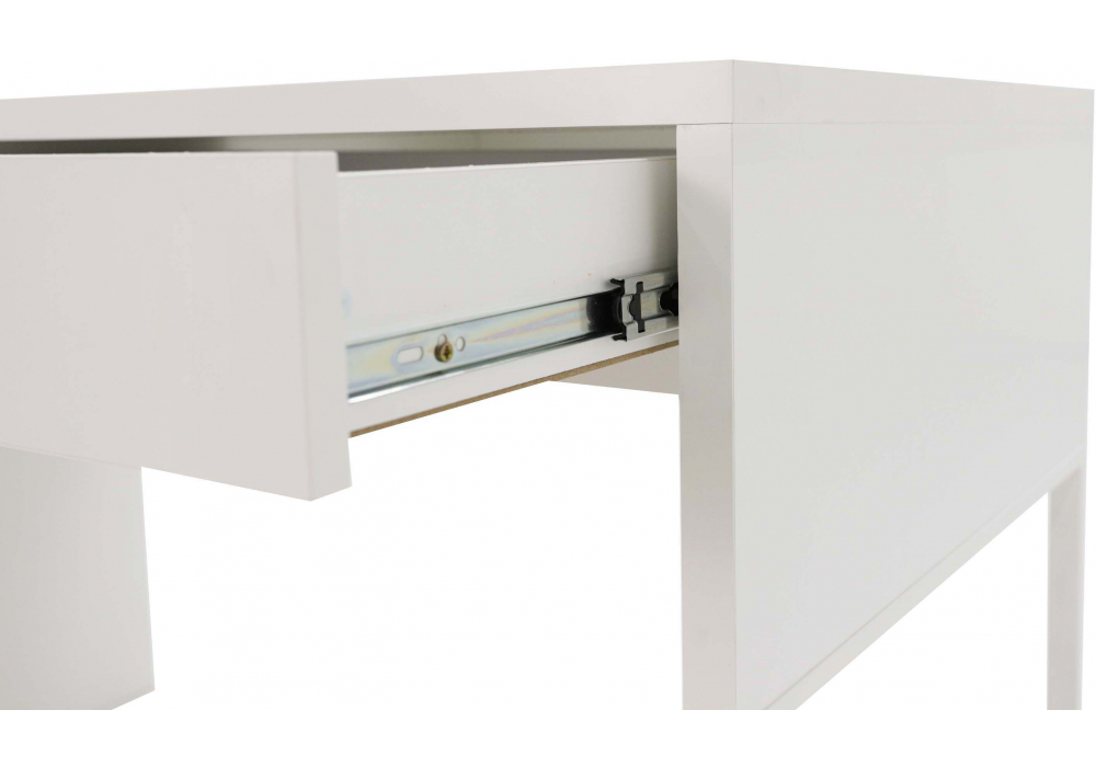 фото письменный стол woodville сити-1 белый шелк 619414 | 220svet.ru