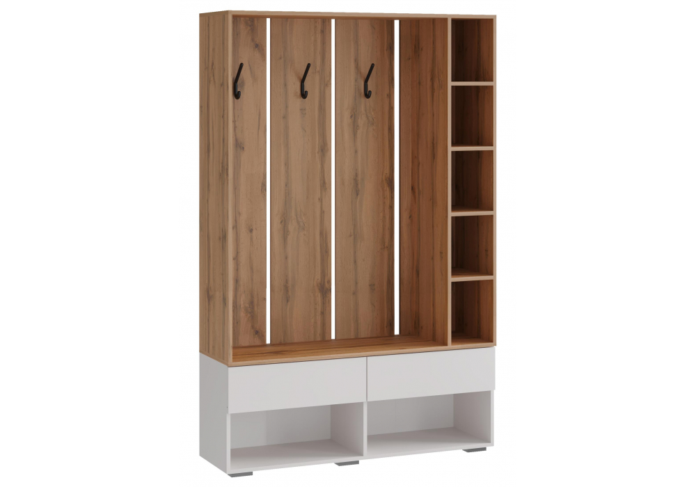 фото прихожая комплектация 1 woodville роут кашемир 596593 | 220svet.ru