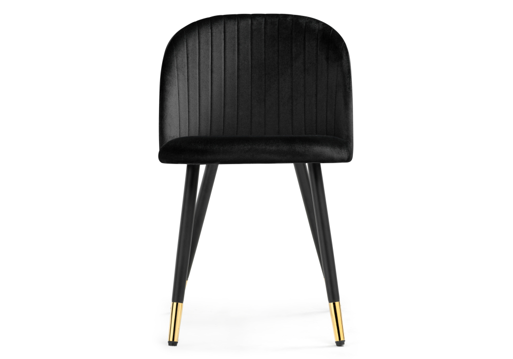фото стул woodville gabi black / black / gold 15381 | 220svet.ru