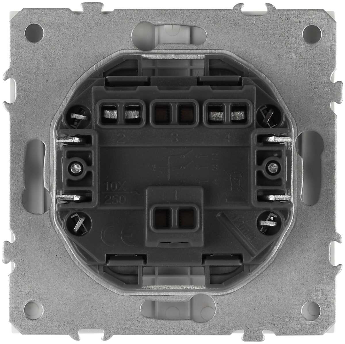 фото выключатель эра galaxy 15-1107-01 тройной 10ах-250в ip20 белый б0070713 | 220svet.ru