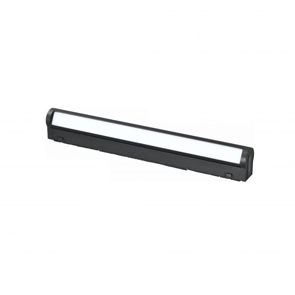 фото трековый магнитный светодиодный светильник iledex technical vision 4825-040-l305-12w-110dg-3000k-bk | 220svet.ru