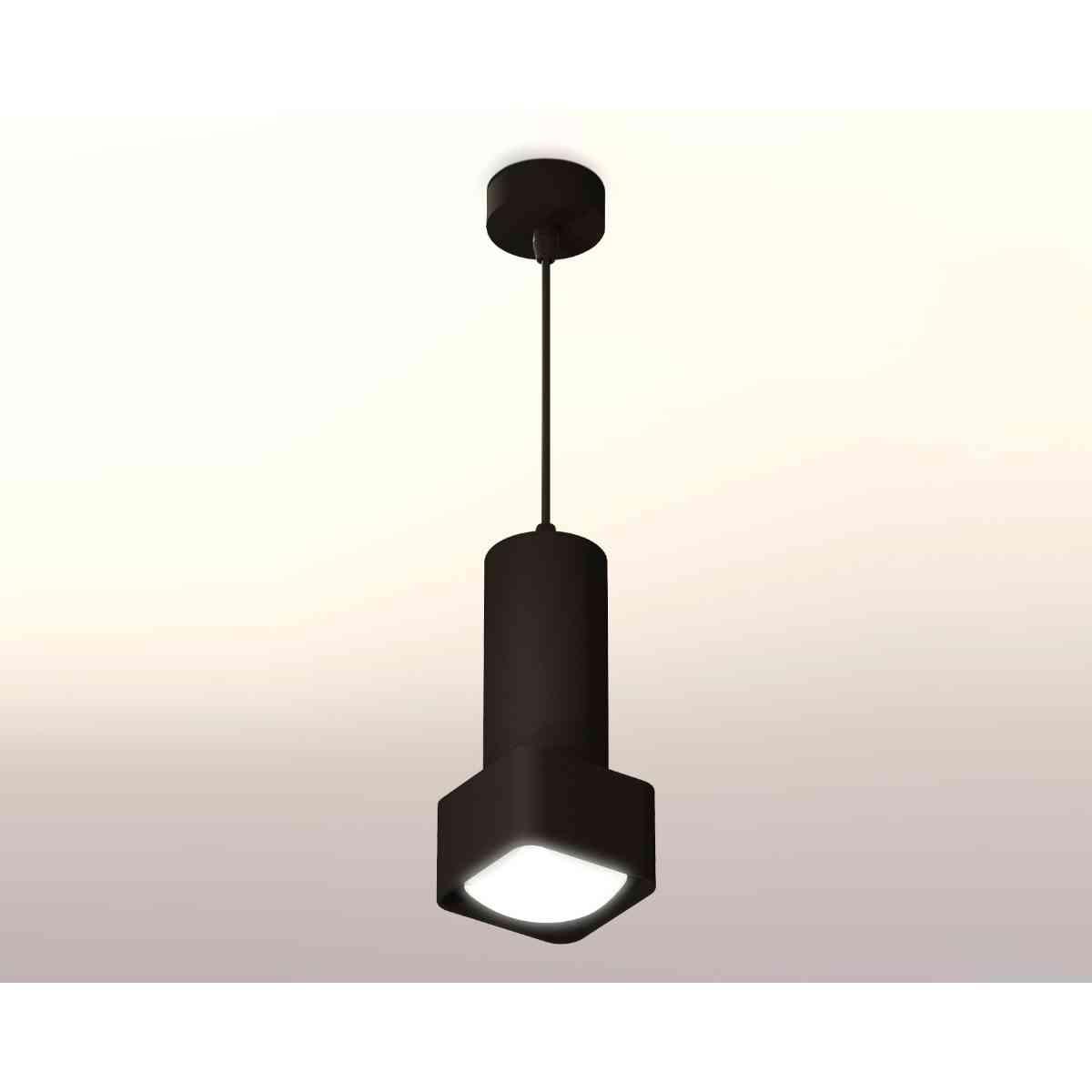 фото комплект подвесного светильника ambrella light techno spot xp7833003 sbk/fr черный песок/белый матовый (a2311, c7443, a2011, c7833, n7756) | 220svet.ru