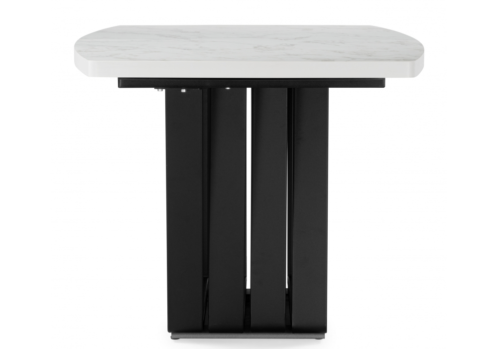 фото стол раскладной 160(205)х90 woodville эудес сабия / черный 631324 | 220svet.ru