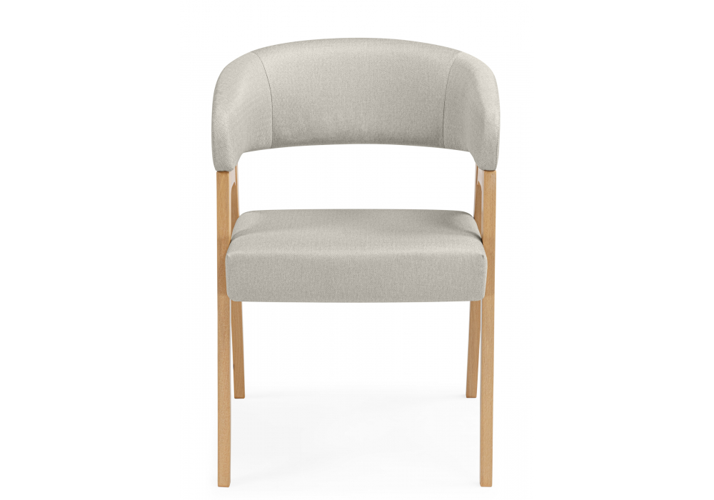 фото стул деревянный woodville невада 1 натуральное дерево / ткань 135 664665 | 220svet.ru