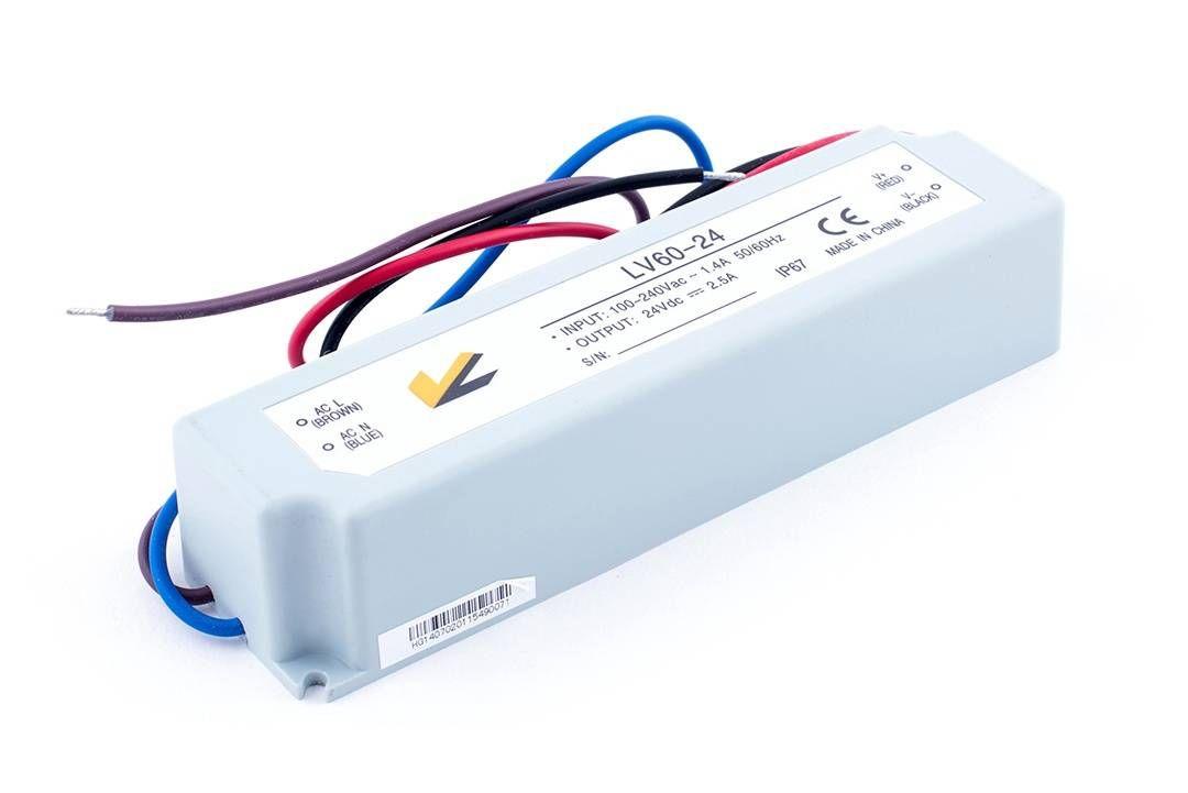 фото блок питания swg 24v 60w ip67 2,5a lv-60-24 000357 | 220svet.ru