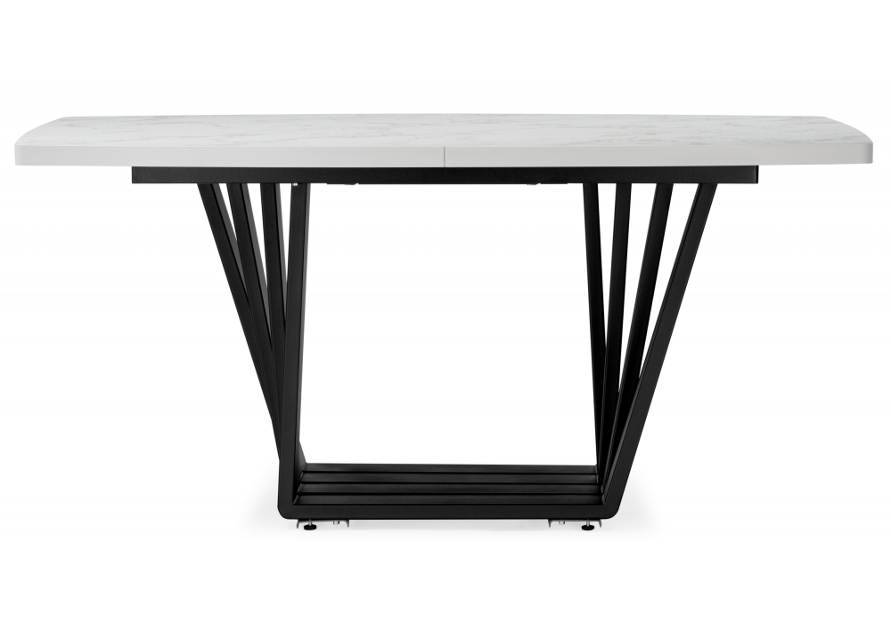 фото стол раскладной 160(205)х90 woodville эудес сабия / черный 631324 | 220svet.ru