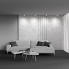Миниатюра фото трековый однофазный светодиодный светильник maytoni onda tr007-1-12w4k-w-1 | 220svet.ru