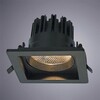 Миниатюра фото встраиваемый светодиодный светильник arte lamp privato a7018pl-1bk | 220svet.ru