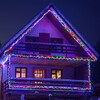 Миниатюра фото новогодняя гирлянда нить мульти с эффектом мерцания 10м ip65 eurosvet 400-101 400-101 | 220svet.ru