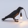 Миниатюра фото настольная лампа bird black waiting | 220svet.ru