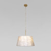 Миниатюра фото подвесной светильник eurosvet pearl 101013/5 латунь/перламутр | 220svet.ru