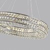 Миниатюра фото подвесная светодиодная люстра odeon light panta 4927/85l хром | 220svet.ru