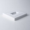 Миниатюра фото рамка на 1 пост werkel flock белый w0012301 | 220svet.ru