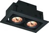 Миниатюра фото встраиваемый светильник arte lamp technika a5930pl-2bk | 220svet.ru