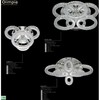 Миниатюра фото потолочная люстра с пультом ду citilux olimpia el330c70.1 | 220svet.ru