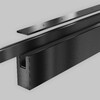 Миниатюра фото трековый магнитный светодиодный светильник maytoni basis flarity tr151-1-18w3k-b | 220svet.ru