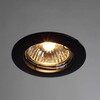 Миниатюра фото встраиваемый светильник arte lamp basic a2103pl-1bk | 220svet.ru