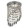 Миниатюра фото встраиваемый светильник ambrella light crystal k2247 ch/cl | 220svet.ru