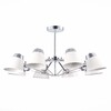 Миниатюра фото потолочная люстра evoluce vario sle155802-08 | 220svet.ru