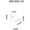 Миниатюра фото бра myfar chilly mr1530-1w | 220svet.ru
