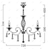 Миниатюра фото подвесная люстра maytoni grace arm247-08-r | 220svet.ru