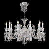 Миниатюра фото подвесная люстра crystal lux versailles sp10 chrome | 220svet.ru