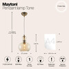 Миниатюра фото подвесной светильник maytoni tone p003pl-01bz | 220svet.ru