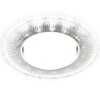Миниатюра фото встраиваемый светильник ambrella light gx53 led g252 wh/ch/wh | 220svet.ru