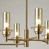 Миниатюра фото потолочная люстра на штанге lumion madonna 6554/6c бронза | 220svet.ru