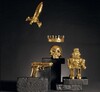 Миниатюра фото робот золотой seletti my robot 0412 oro | 220svet.ru