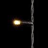Миниатюра фото гирлянда нить с колпачком 10м тепло-белая 220в, 100 led, провод черный пвх, ip65 ltc pst100cap-11-2ww | 220svet.ru