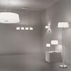 Миниатюра фото бра ideal lux hilton ap1 bianco | 220svet.ru