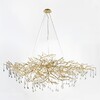 Миниатюра фото подвесная люстра loft it bijout 10067/1500 gd | 220svet.ru
