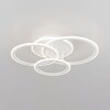 Миниатюра фото потолочная светодиодная люстра с пультом ду citilux тринити cl238130 | 220svet.ru