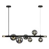 Миниатюра фото подвесная люстра indigo canto 11026/8pl black v000240 | 220svet.ru